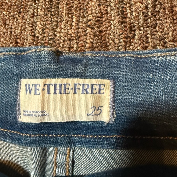 NWT We The Free Bella Moto Skinny Jeans size 25 - Picture 8 of 15